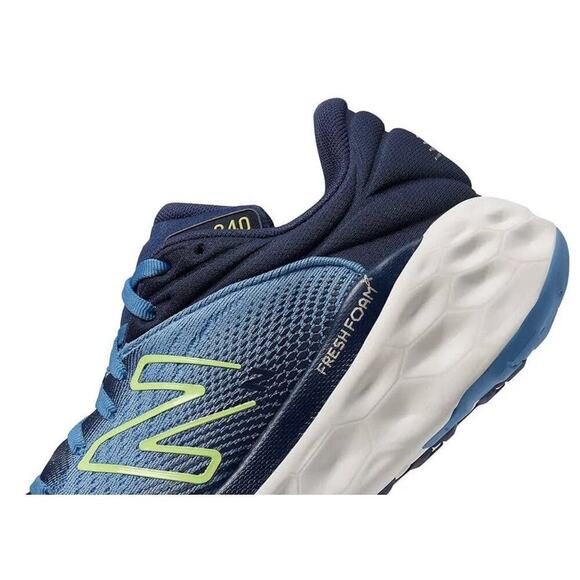 New Balance Unisex Blue Fresh Foam X 840v1 Aluminum Running Shoes Size 9.5 - Picture 4 of 11